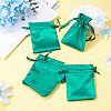 10Pcs Brocade Good Luck Fortune Drawstring Gift Blessing Bags PAAG-TADJ0001-01D-4