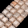 Natural Pink Aventurine Beads Strands GG-F802-B11-01-2