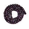 Natural Ruby Beads Strands G-P553-E05-03-5