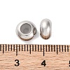 202 Stainless Steel Beads STAS-P238-10P-F-3