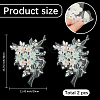 Polyester Acrylic Rhinestones Applique embroidery ABS Sequins FIND-WH20019-165B-06-2