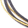 Adjustable Nylon Thread Multi-strand Bracelet Making AJEW-JB00916-06-2