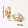 Vintage Diamond Inlaid Earrings IC0437-1