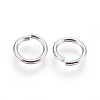 Tarnish Resistant 304 Stainless Steel Open Jump Rings STAS-P212-25P-09-2