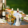 9Pcs 9 Colors Silk Cloth Artificial Flower AJEW-CA0005-10-6