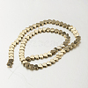 Electroplate Non-magnetic Synthetic Hematite Bead Strands G-F300-23B-06-2