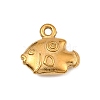 Ocean Theme 304 Stainless Steel Charms STAS-I356-03G-01-1