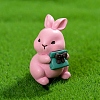 Resin Rabbit Miniature Ornaments PW-WGF87E4-06-1