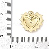 Brass Micro Pave Cubic Zirconia Pendants KK-U058-58A-G-3