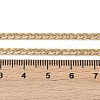 201 Stainless Steel Curb Chain Necklace for Women Men NJEW-P268-A38-2X5-2
