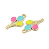 Alloy Enamel Pendants ENAM-B050-10G-05-3