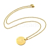 Constellation Pendant Necklaces NJEW-S422-04G-04-3