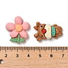 Frosted Resin Decoden Cabochons RESI-XCP0002-15-3