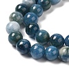 Natural Dyed White Jade Beads Strands G-M402-C03-02-3