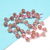 Synthetic Strawberry Quartz Beads Strands G-H297-B16-02-2
