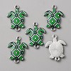Zinc Alloy Enamel Connector Charms LS-FIND-WH0136-19B-1