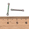 Ion Plating(IP) 304 Stainless Steel Connector Charms STAS-Q323-09MC-3