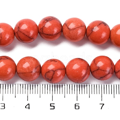 Synthetic Turquoise Beads Strands G-L605-G01-03D-1