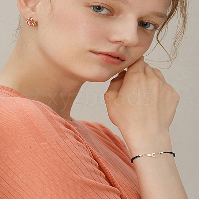 1Pc Adjustable Nylon Cord Slider Bracelets for Women BJEW-LP0001-32A-01-1
