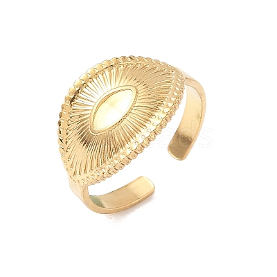 304 Stainless Steel Cuff Rings RJEW-S626-10G-C-1