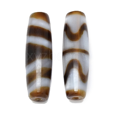Tibetan Style dZi Beads G-Q166-05-1-1