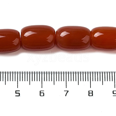 Natural Carnelian Column Beads Strands G-P063-67-1