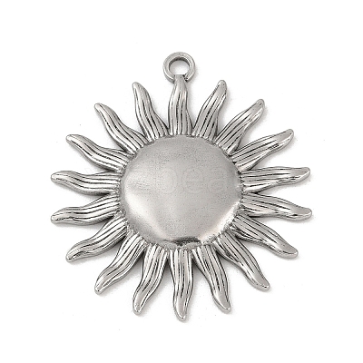 304 Stainless Steel Pendants STAS-D366-01A-P-1