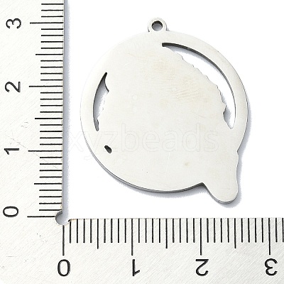 Non-Tarnish 201 Stainless Steel Pendants LS-STAS-R118-13P-1