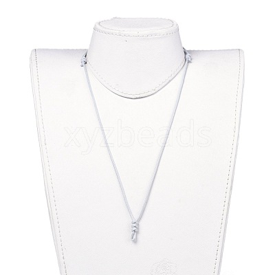 Adjustable Korean Waxed Polyester Cord Necklace Making Sets AJEW-JB00510-1