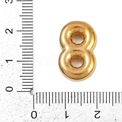 304 Stainless Steel Pendants STAS-P402-01G-08-1
