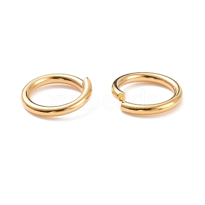 304 Stainless Steel Open Jump Rings STAS-G098-02G-1