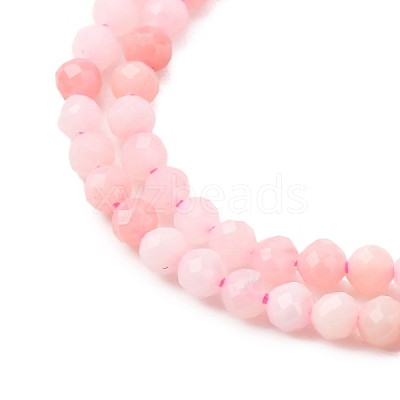 Natural Pink Opal Beads Strands G-C196-A01-2mm-1