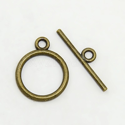 Tibetan Style Toggle Clasps LS-TIBEP-A12208-AB-FF-1