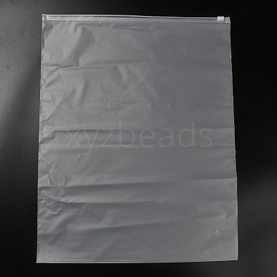 Transparent PE Jewelry Zip Top Storage Bags ABAG-H114-01G-1
