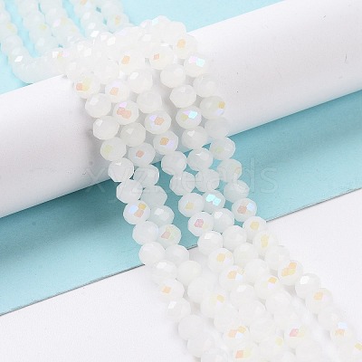 Electroplate Glass Beads Strands EGLA-A044-J1mm-L05-1
