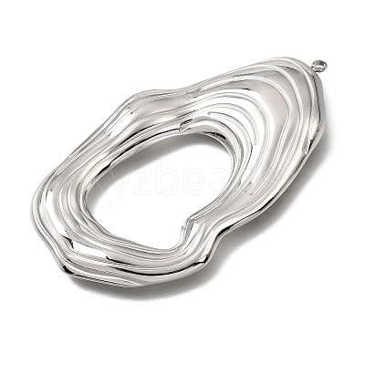 304 Stainless Steel Big Pendants SA-CBAD9BF-10P-1