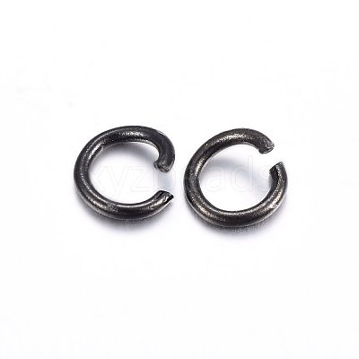 Ion Plating(IP) 304 Stainless Steel Open Jump Rings STAS-H467-03B-7MM-1