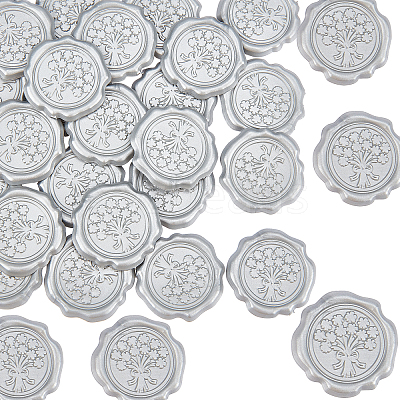 Adhesive Wax Seal Stickers DIY-WH0201-08D-1