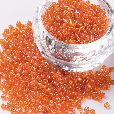 Round Glass Seed Beads SEED-A007-2mm-169B-1