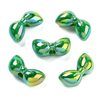 UV Plating Acrylic European Beads OACR-S142-04B-1
