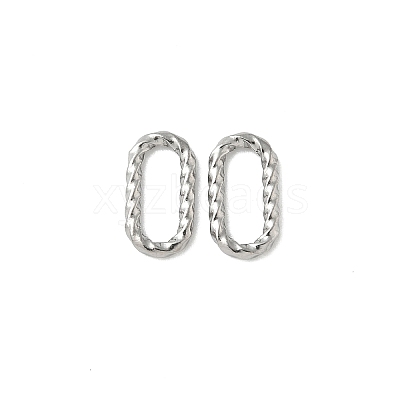 304 Stainless Steel Twisted Linking Rings STAS-L300-006E-P-1
