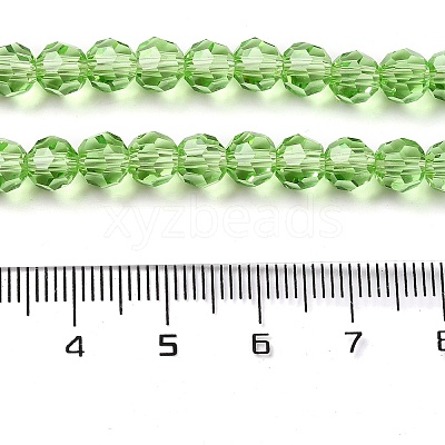 Transparent Glass Beads EGLA-A035-T6mm-D09-1