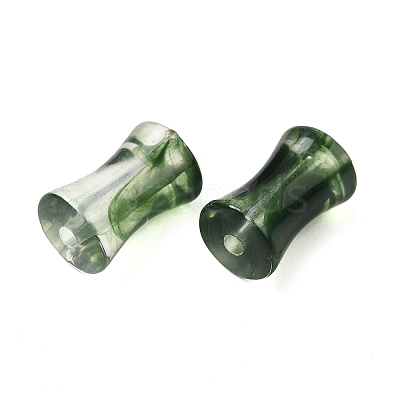 Transparent Acrylic Beads Gradient Effect OACR-Q193-01C-1