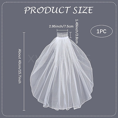 1Pc Gauze Hair Combs PHAR-CP0001-30C-1