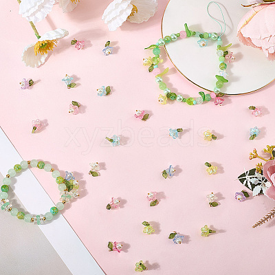 10 Sets Acrylic Charms FIND-SC0016-67-1