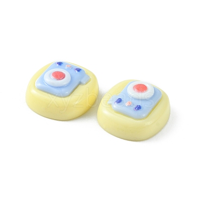 Opaque Cute Cartoon Resin Cabochons LS-CRES-O006-06A-1