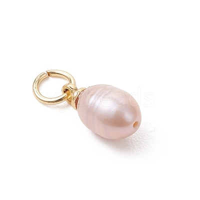 Natural Cultured Freshwater Pearl Pendants X-PALLOY-JF05172-01-1