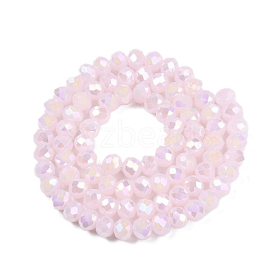 Electroplate Glass Beads Strands LS-EGLA-A044-J6mm-B02-1