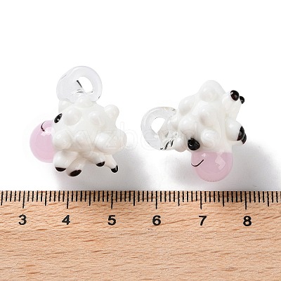 Handmade Lampwork Pendants LAMP-L078-004A-1