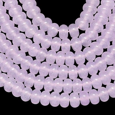 Natural Malaysia Jade Beads Strands G-B165-G01-5x8mm-01-1